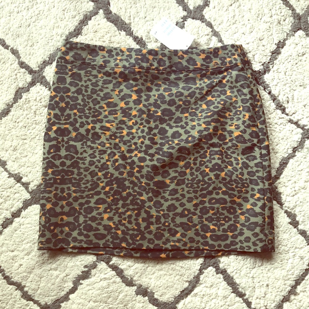 Green Leopard skirt ❤️